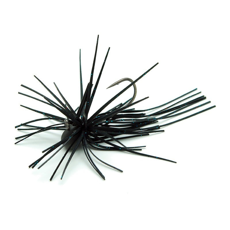 002 Black Blue Flake