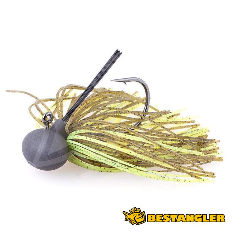 KEITECH Tungsten Rubber Jig Model II Ver.2.0 3/8oz Japanese bass fishing tackle - close-up detail