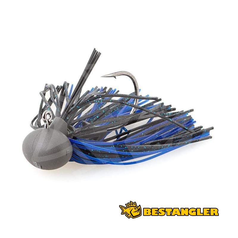 KEITECH Tungsten Rubber Jig Model II Ver.2.0 3/8oz Japanese bass fishing tackle - side view