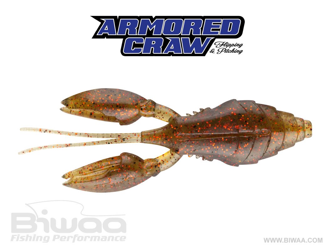 Biwaa Armored Craw 4" French soft plastic bait - product photo