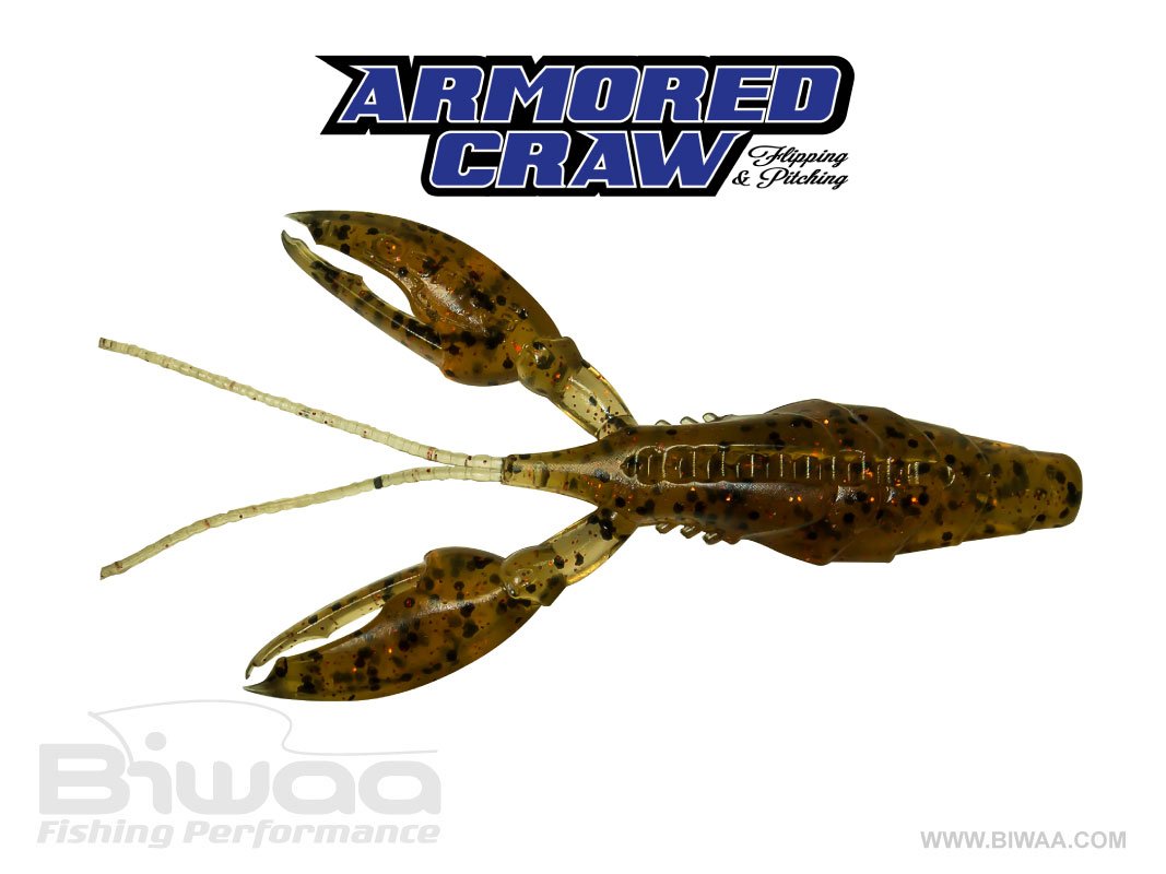 Biwaa Armored Craw 3" French soft plastic bait - color options