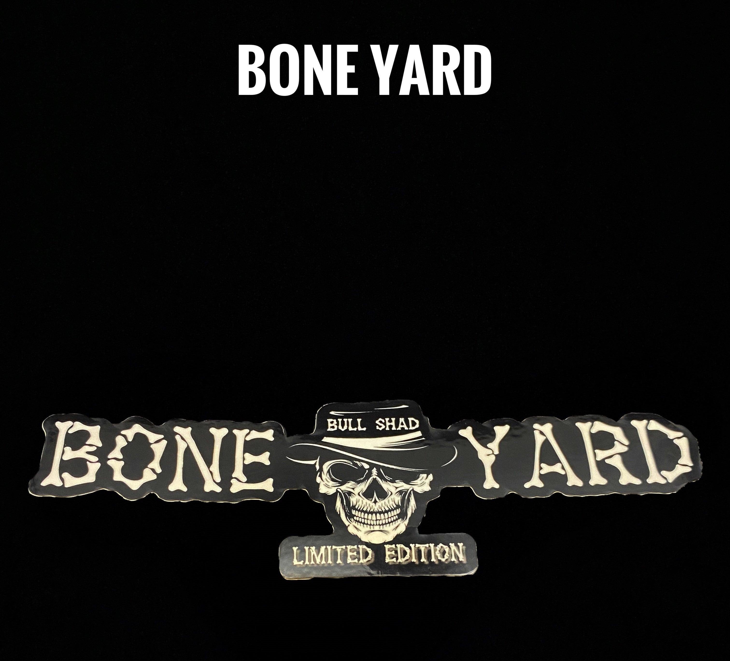 Bull Shad Bone Yard Sticker by Bull Shad Swimbaits product image 1 of 1