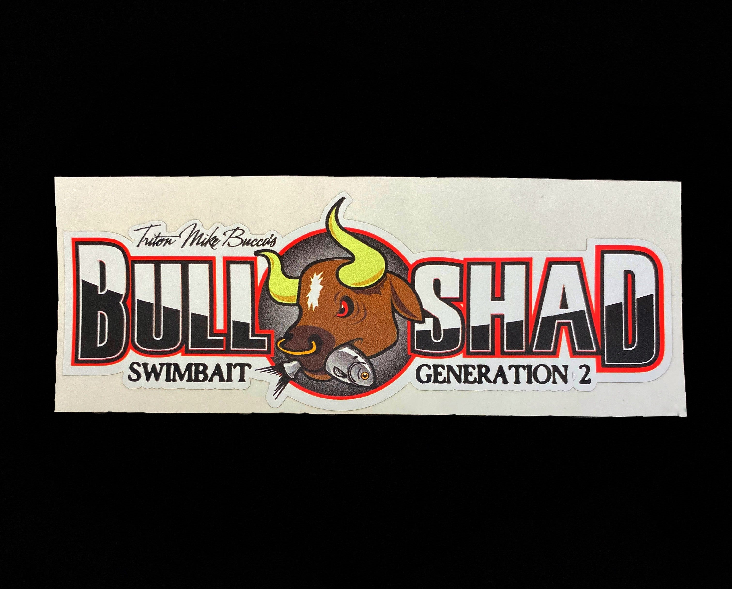 Bull Shad Sticker by Bull Shad Swimbaits product image 1 of 1
