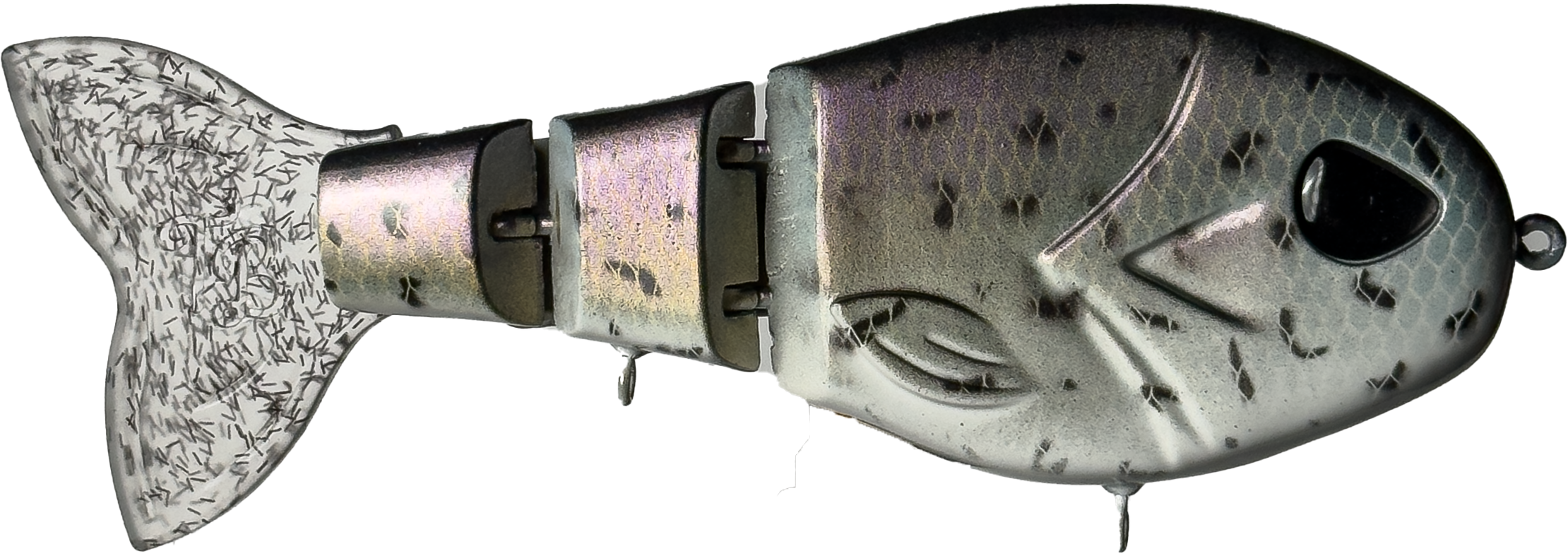 Throwback Baits Flee Shad - Crappie