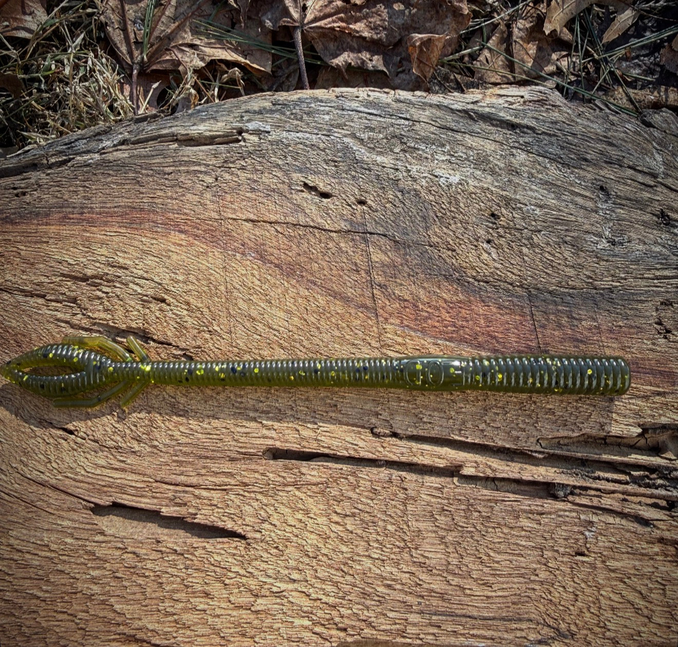 Ben's Bifocals (Green Pumpkin w/ Gold Flake)