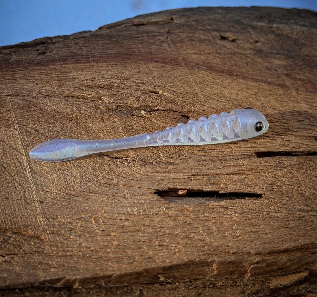 Fish or Die Gadsden hand-poured soft plastic bait - in action