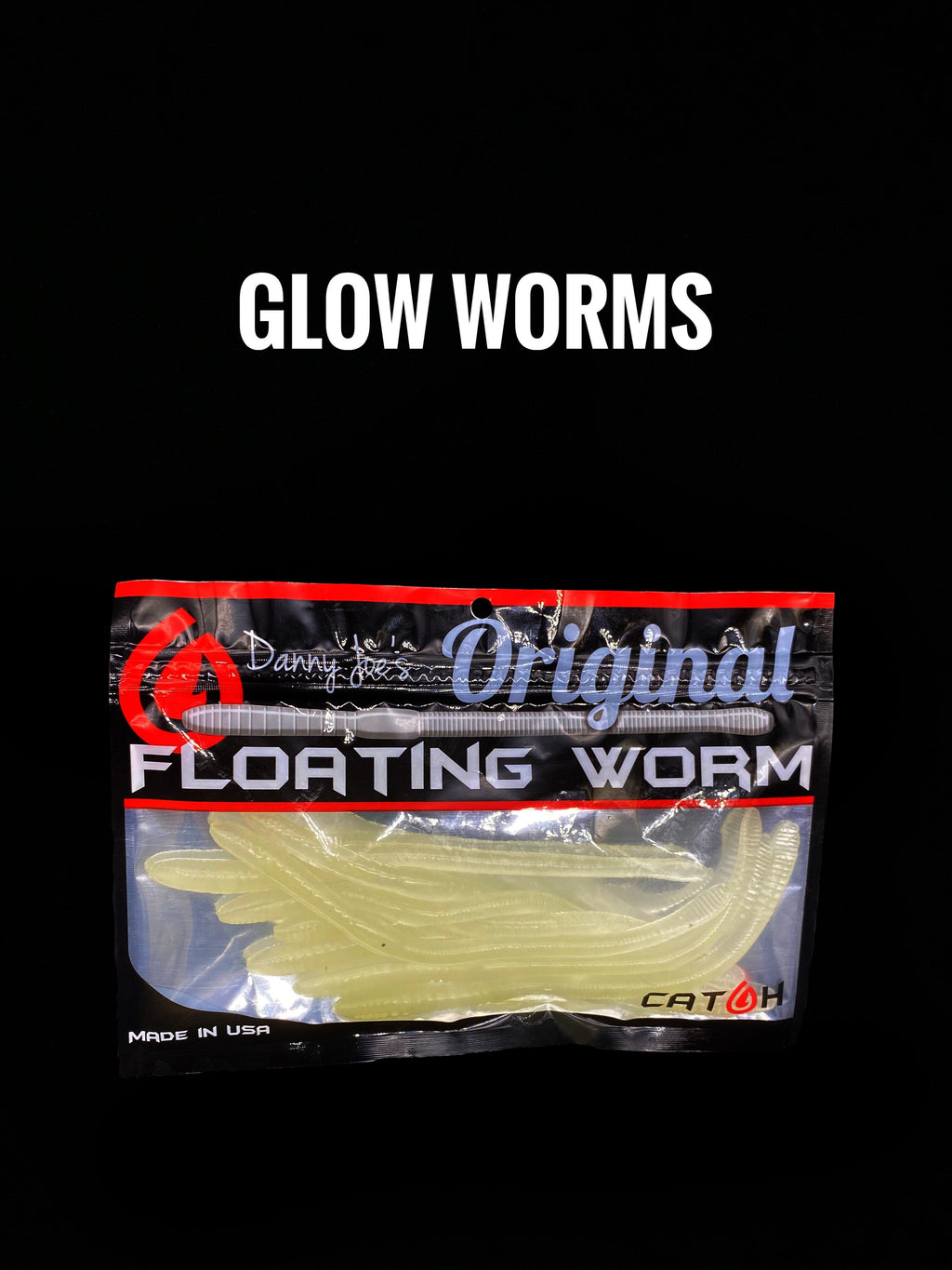 Danny Joe's Original Floating Worms / Bull Rat Replacement Tails by Bull Shad Swimbaits product image 2 of 3