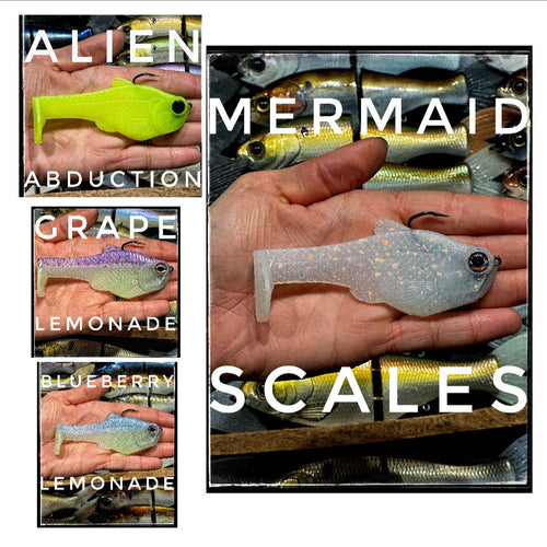 4.5" Nacho by Bull Shad Swimbaits product image 1 of 24