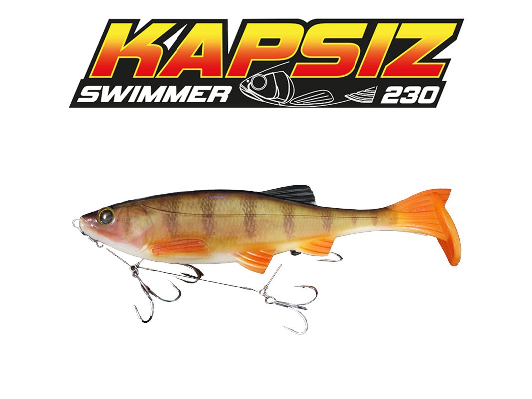 Biwaa Kapsiz Swimmer 9" (Stinger Rig) French swimbait - product photo