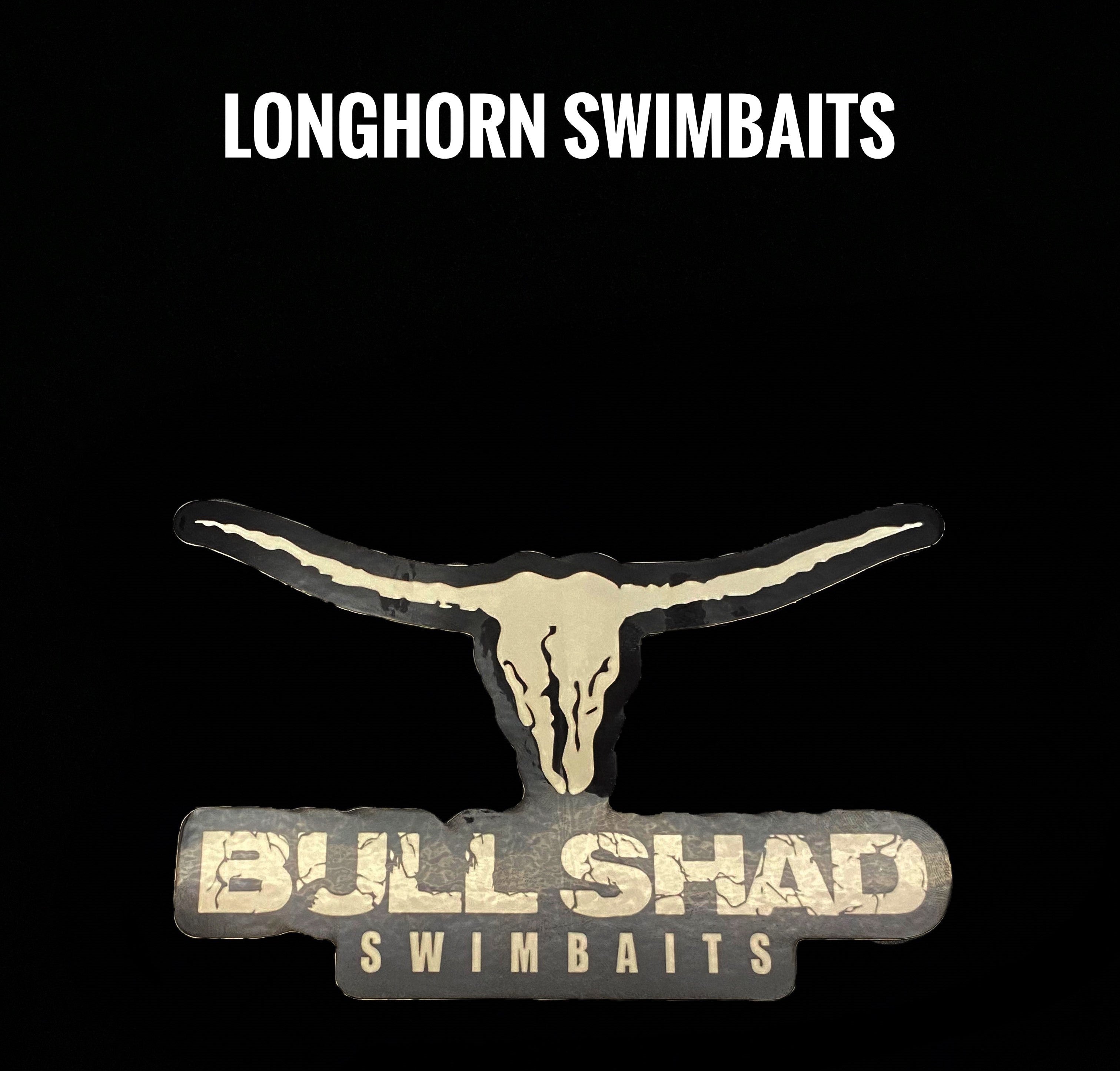 Longhorn Bull Shad Sticker by Bull Shad Swimbaits product image 1 of 1