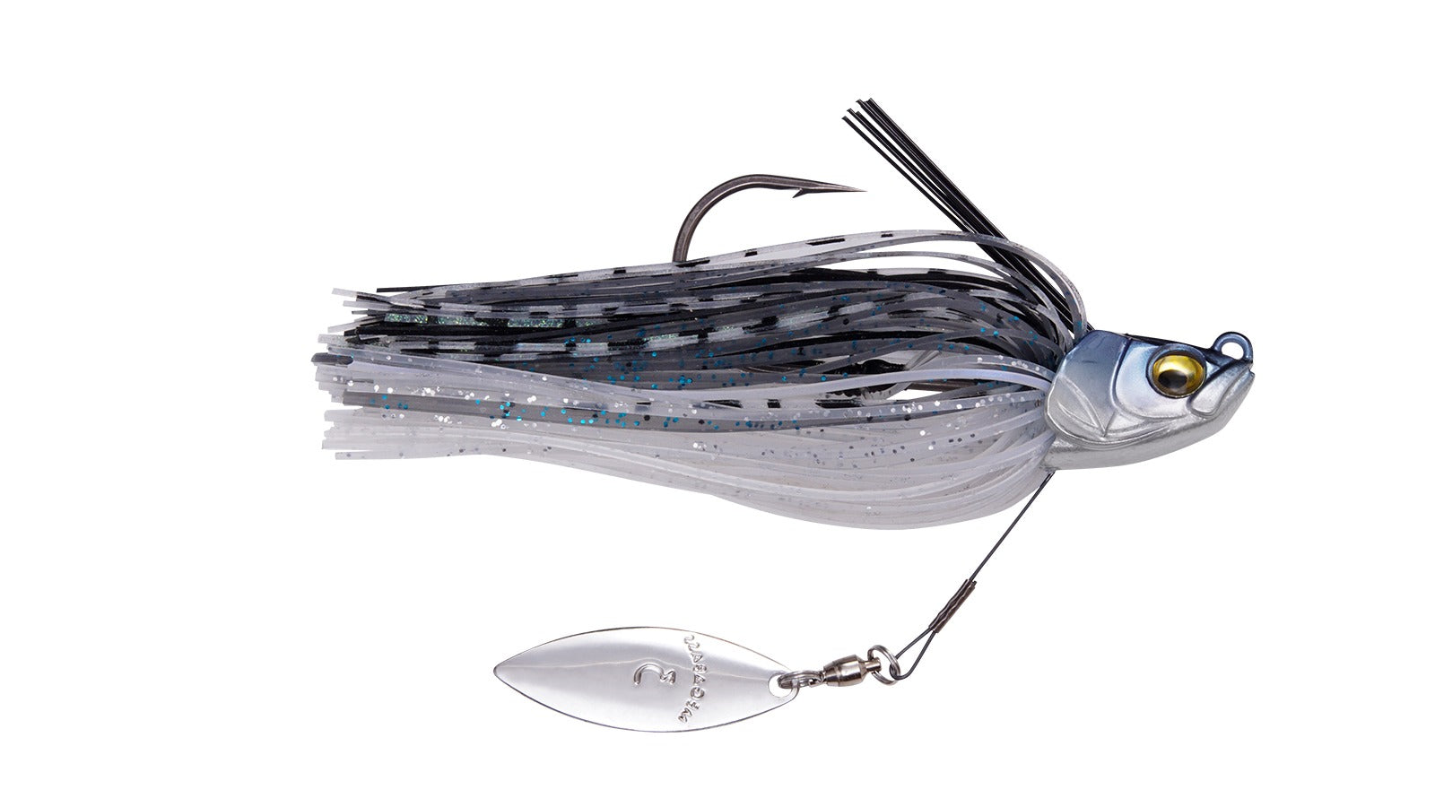 Megabass Uoze Swimmer Japanese soft plastic bait - side view