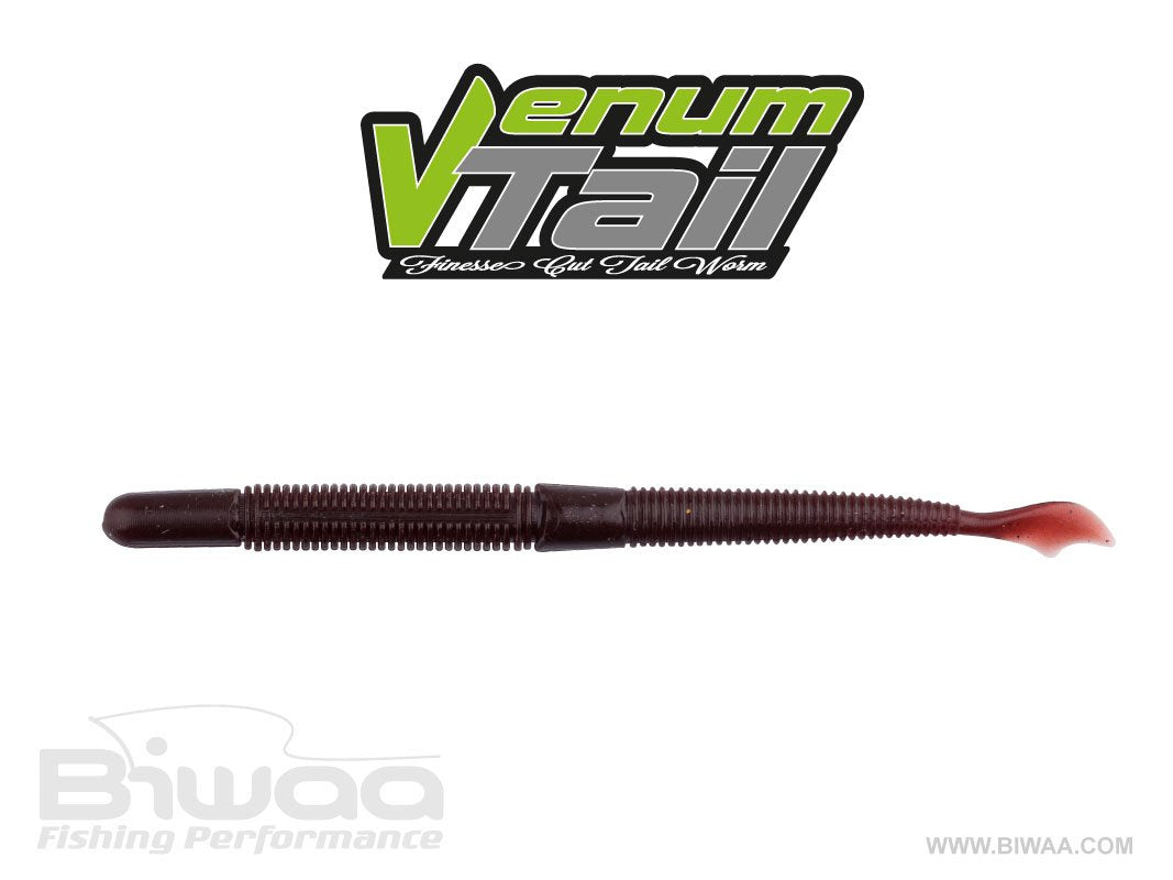 Biwaa Venum Tail 4" French soft plastic bait - product photo