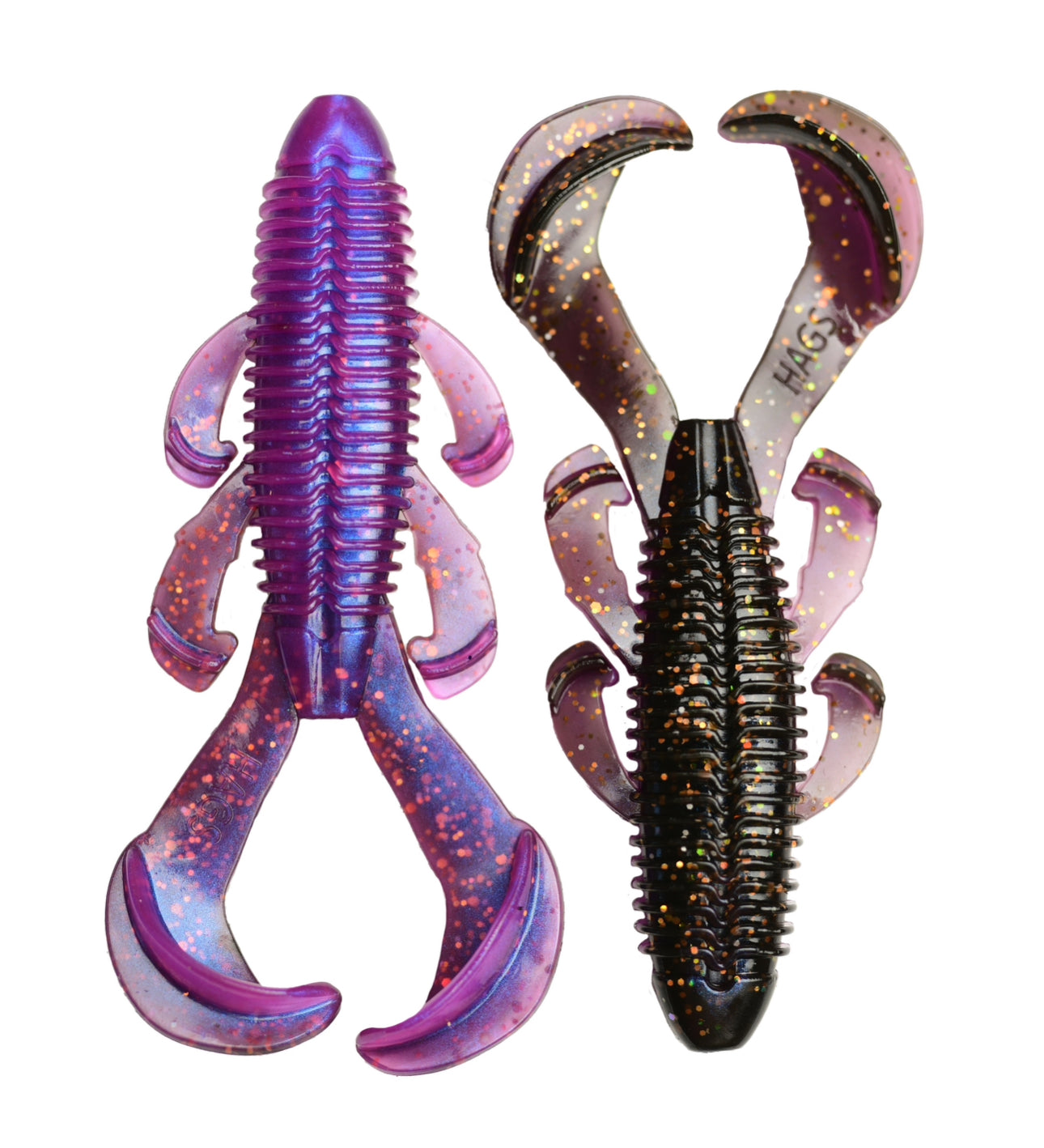 Hag's Cheat Code 3.4" custom creature bait - side view