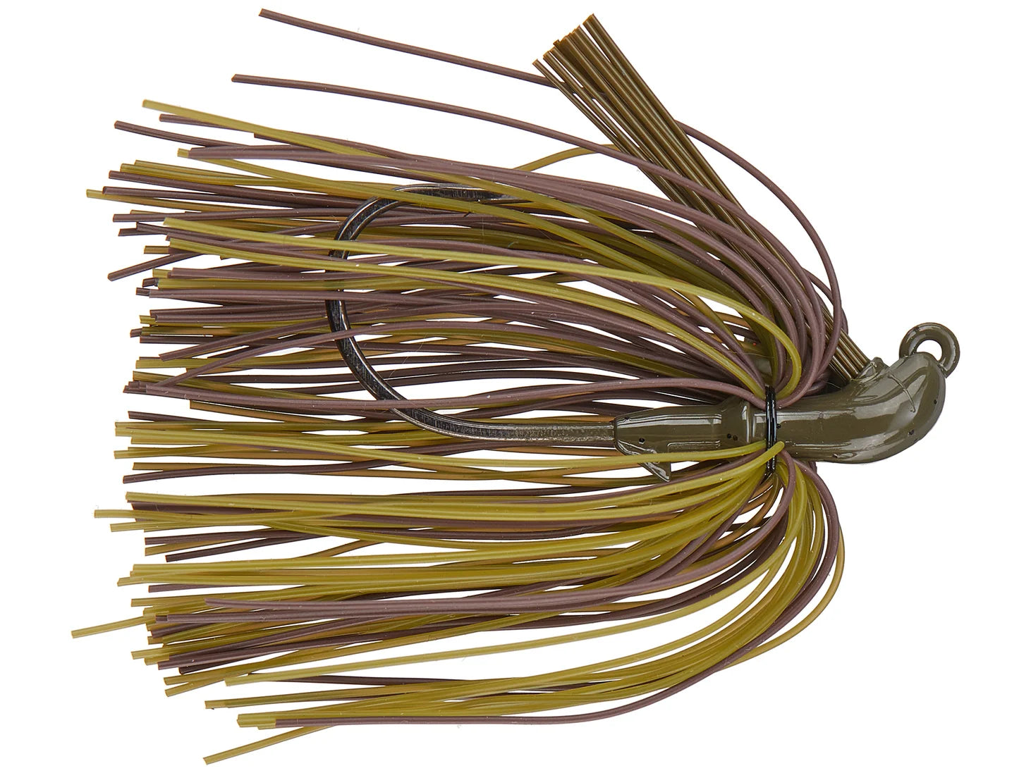 Hags All Around Jig - Green Pumpkin Brown bass fishing tackle