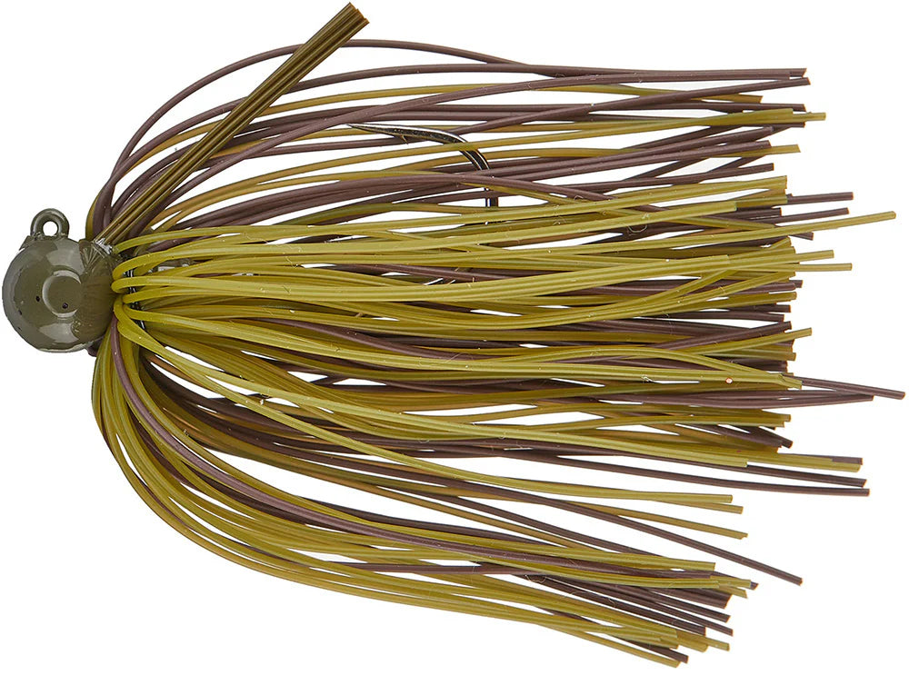 Hags Micro Jig - Green Pumpkin Brown bass fishing tackle