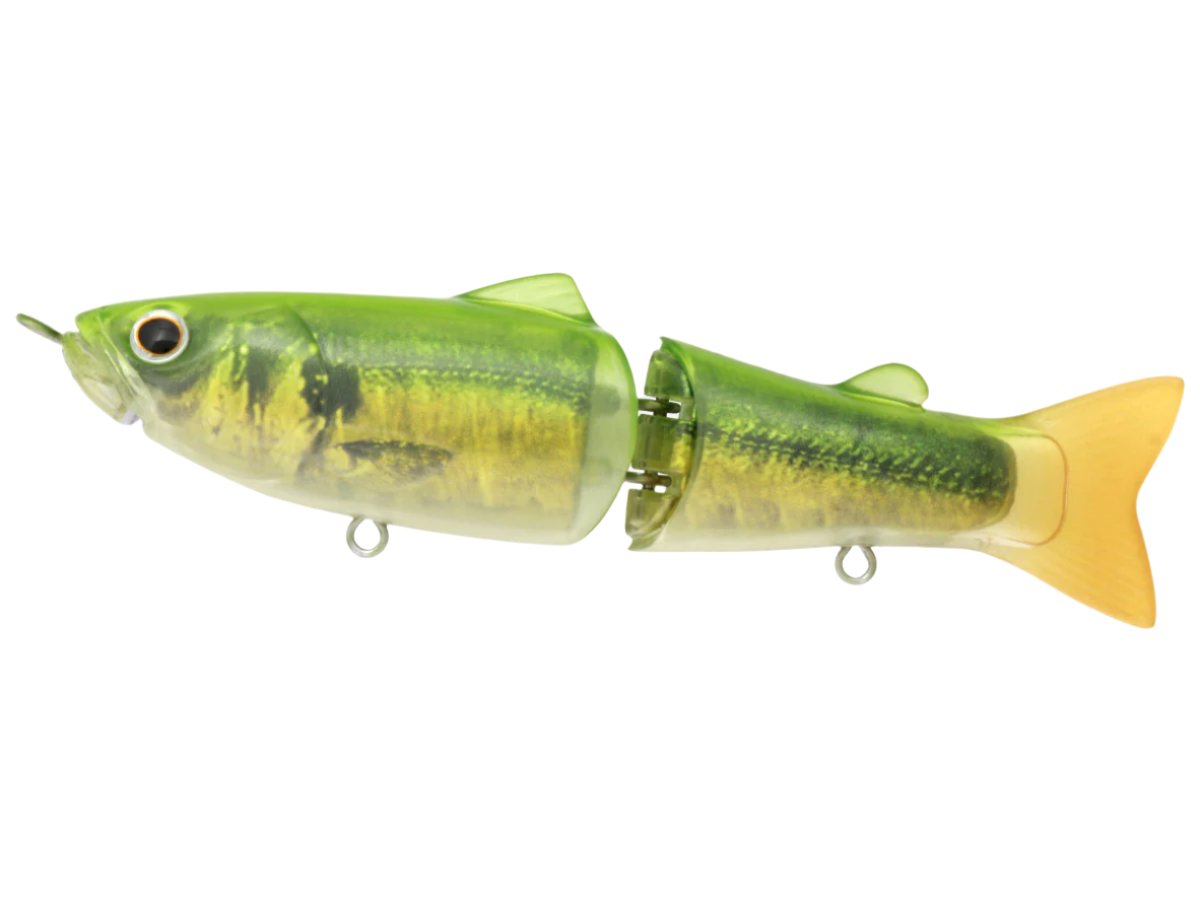 Deps New Slide Swimmer 115 JDM fishing lure - in action