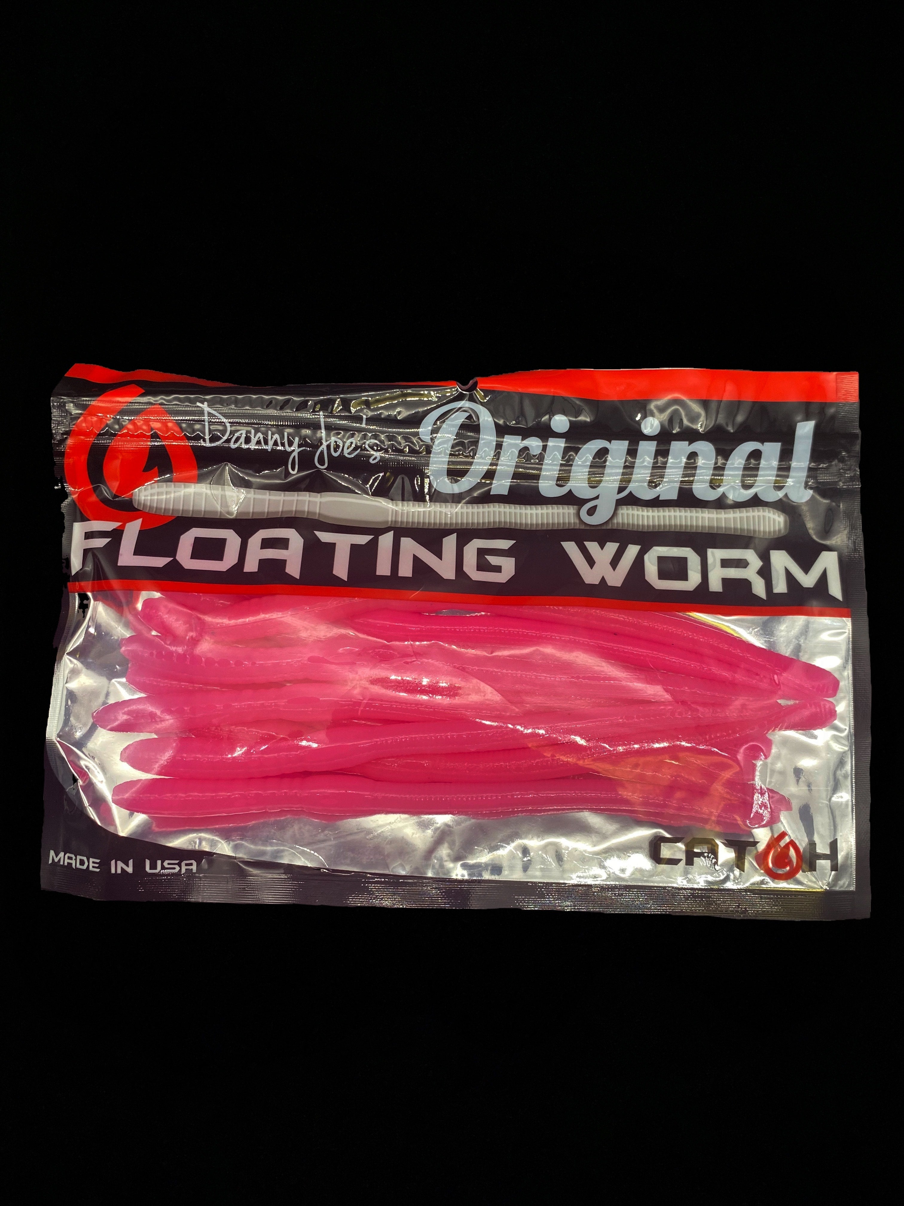Danny Joe's Original Floating Worms / Bull Rat Replacement Tails by Bull Shad Swimbaits product image 3 of 3