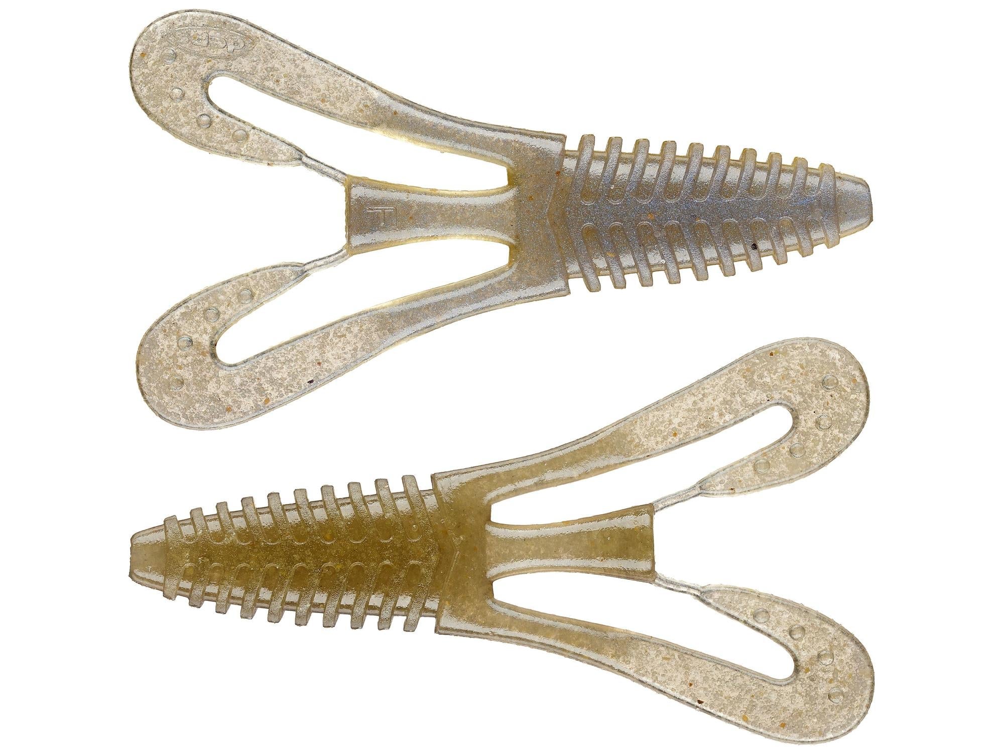 DEPS Barbute 3.5inch JDM soft plastic bait - side view