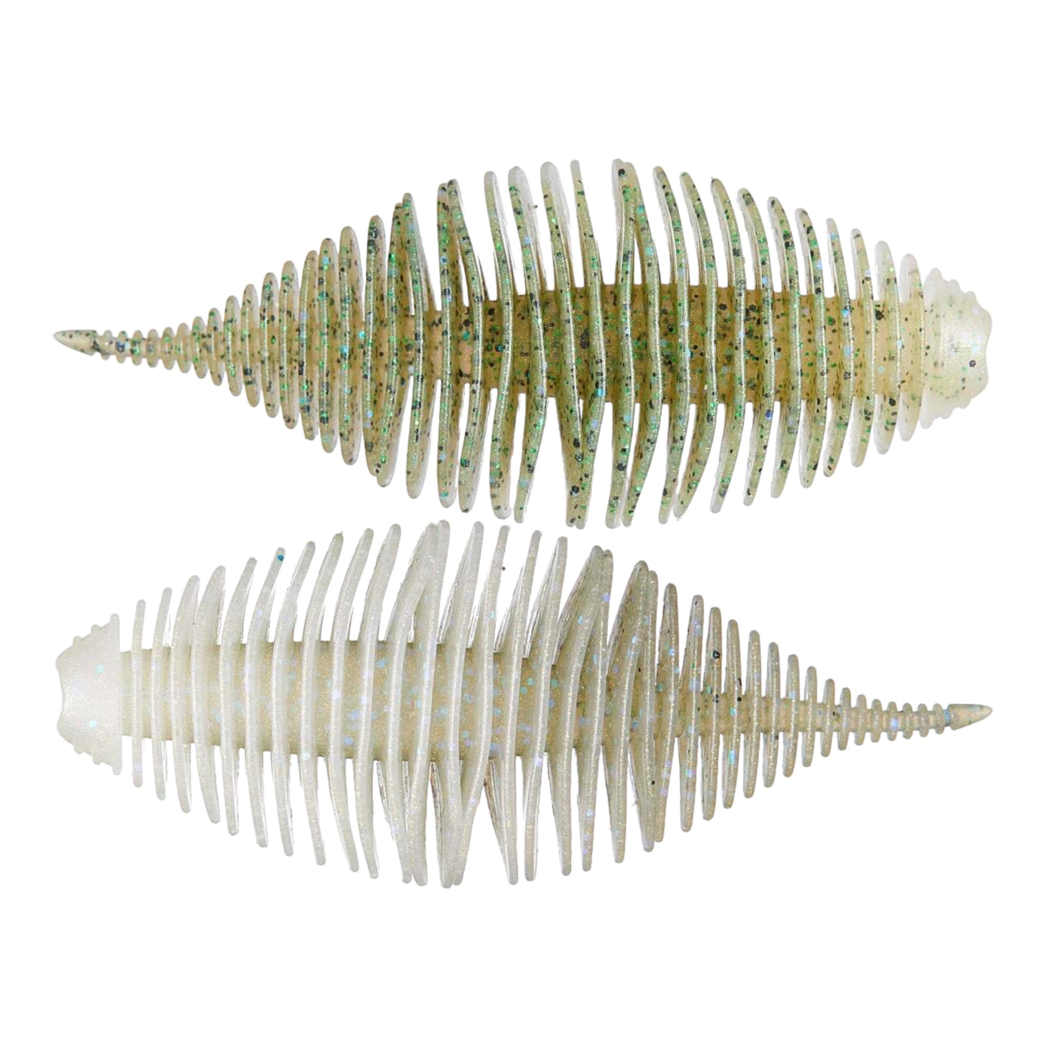 Geecrack Bellows Gill 3.8" SAF Japanese soft plastic bait - in action